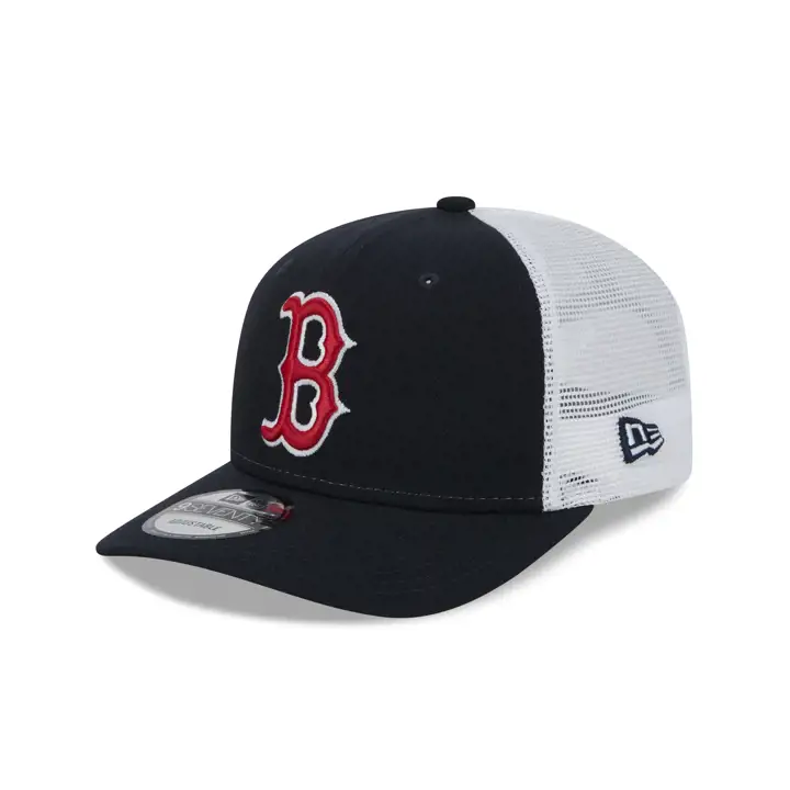 BOSTON RED SOX MLB NEW ERA OTC 9SEVENTY TRUCKER BLEU MARINE/BLANC