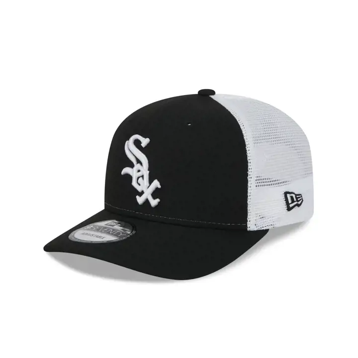 CHICAGO WHITE SOX MLB NEW ERA OTC 9SEVENTY TRUCKER N&B