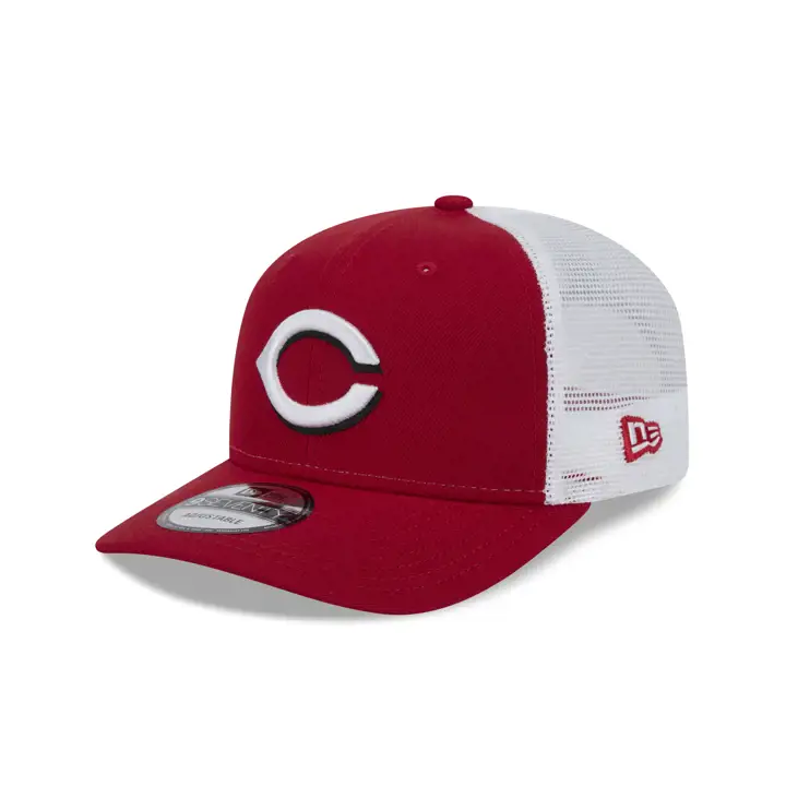 CINCINNATI REDS MLB NEW ERA OTC 9SEVENTY TRUCKER ROUGE/BLANC