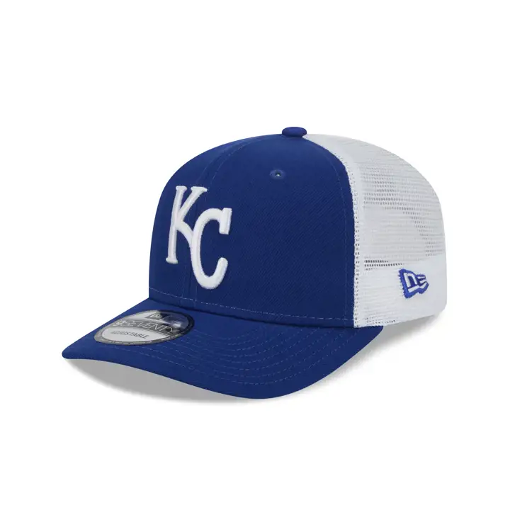 KANSAS CITY ROYALS MLB NEW ERA CASQUETTE TRUCKER 9SEVENTY BLEU/BLANC