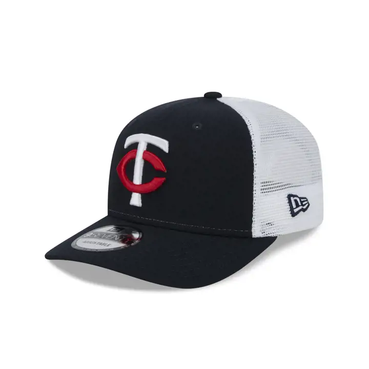 MINNESOTA TWINS MLB NEW ERA OTC 9SEVENTY TRUCKER BLEU MARINE/BLANC