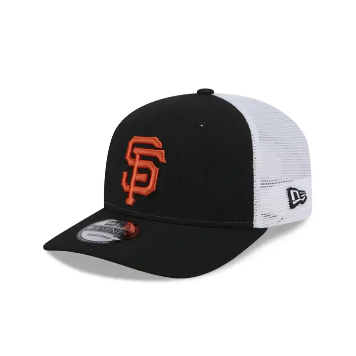 SAN FRANCISCO GIANTS MLB NEW ERA OTC 9SEVENTY TRUCKER NOIR/BLANC