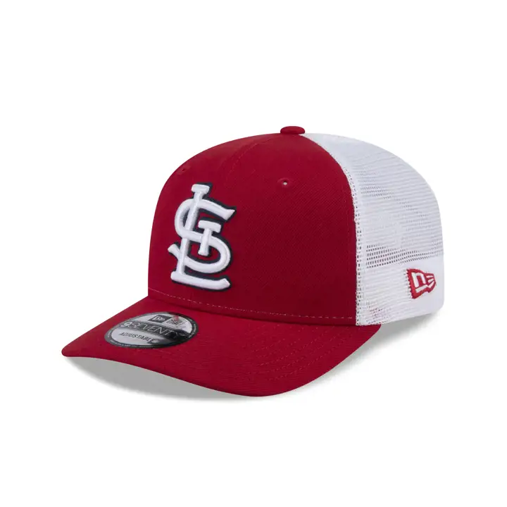 ST. LOUIS CARDINALS MLB NEW ERA OTC 9SEVENTY TRUCKER ROUGE/BLANC