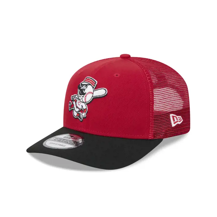 CINCINNATI REDS MLB NEW ERA TT STC 9SEVENTY TRUCKER NOIR/BLANC