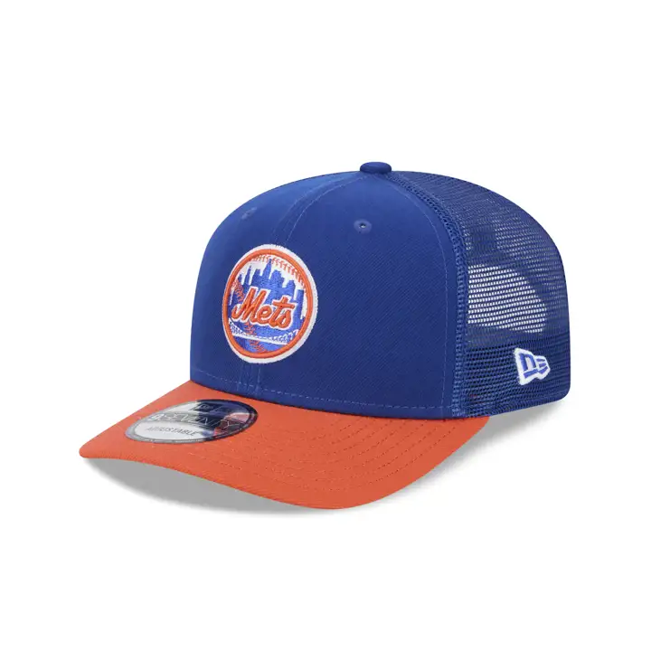 NEW YORK METS MLB NEW ERA TT STC 9SEVENTY TRUCKER BLEU MARINE/BLANC