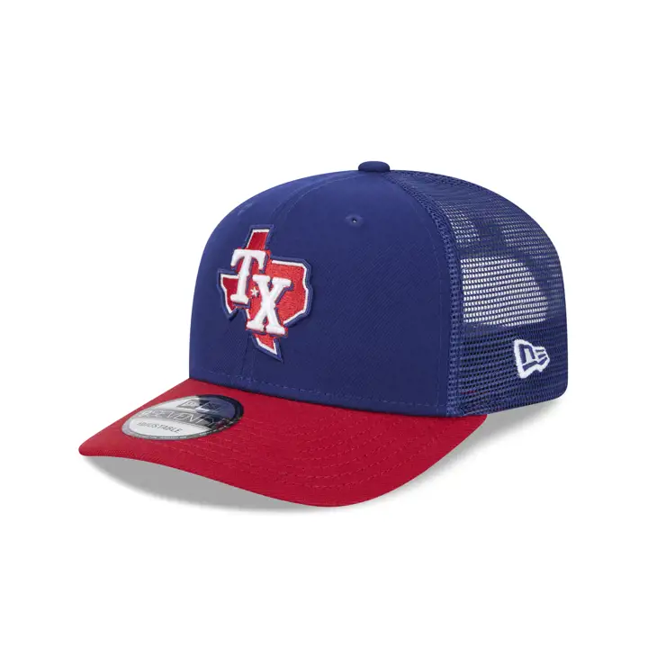 CASQUETTE TRUCKER 9SEVENTY TT STC ROUGE/BLANC NEW ERA MLB TEXAS RANGERS