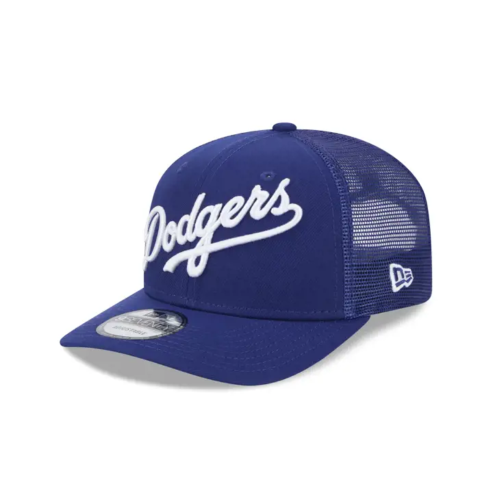 LOS ANGELES DODGERS MLB NEW ERA SCRIPT 9SEVENTY TRUCKER LTNV