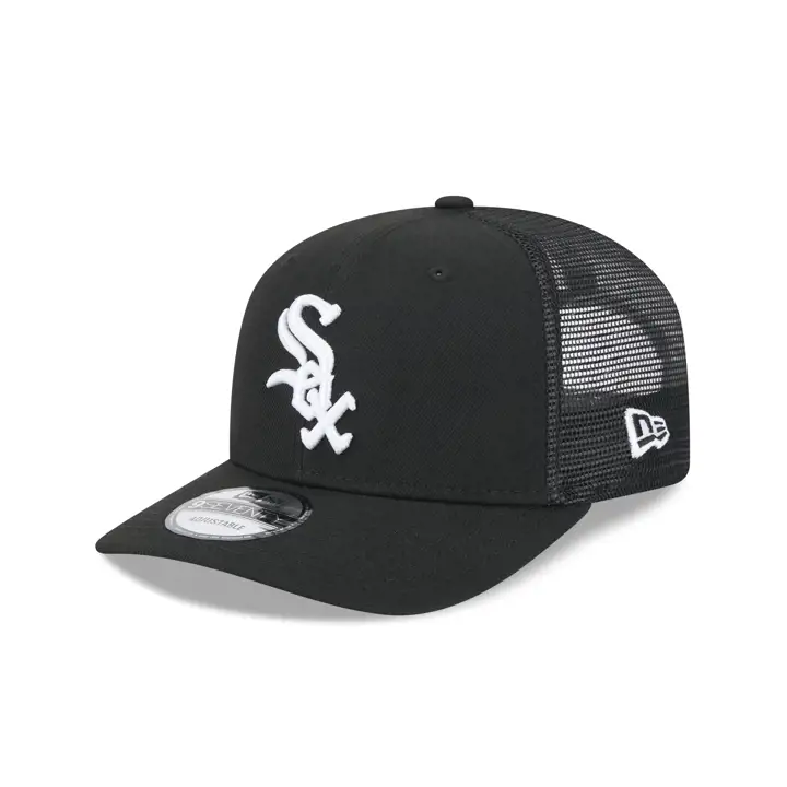 CHICAGO WHITE SOX MLB NEW ERA BLK/WHT 9SEVENTY TRUCKER BLK/W