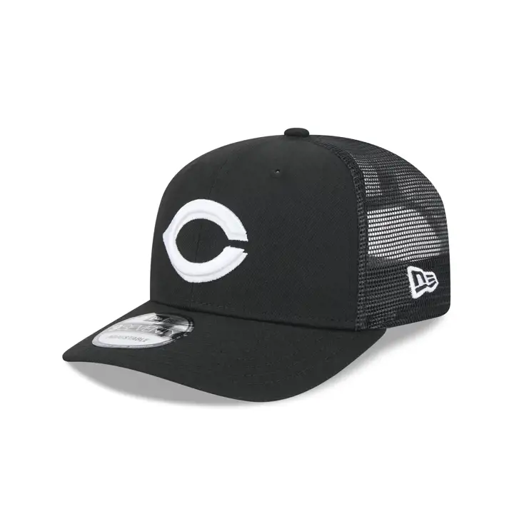 CASQUETTE TRUCKER NEW ERA NOIR/BLANC 9SEVENTY MLB CINCINNATI REDS NOIR/BLANC