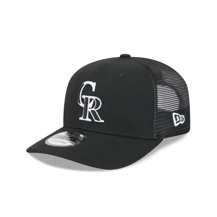 COLORADO ROCKIES MLB NEW ERA NOIR/BLANC 9SEVENTY TRUCKER NOIR/BLANC