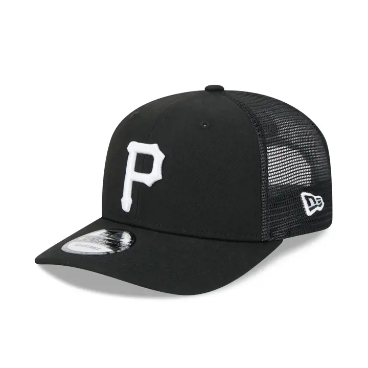 PITTSBURGH PIRATES MLB NEW ERA NOIR/BLANC 9SEVENTY TRUCKER NOIR/