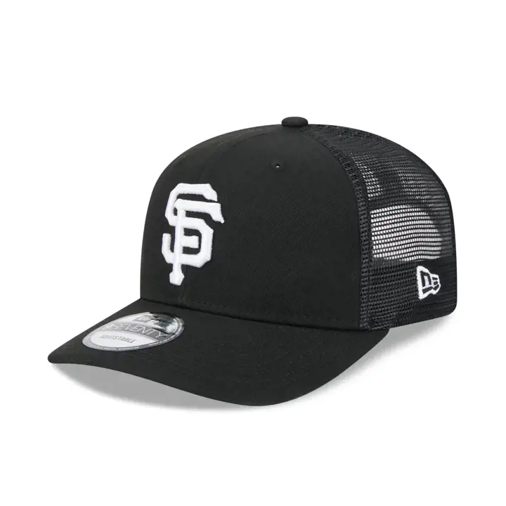 SAN FRANCISCO GIANTS MLB NEW ERA NOIR/BLANC 9SEVENTY TRUCKER BL