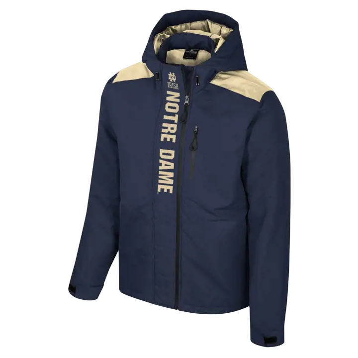 Notre Dame Fighting Irish NCAA VESTE À CAPUCHE EN POLAIRE MARINE THE ONE FZ