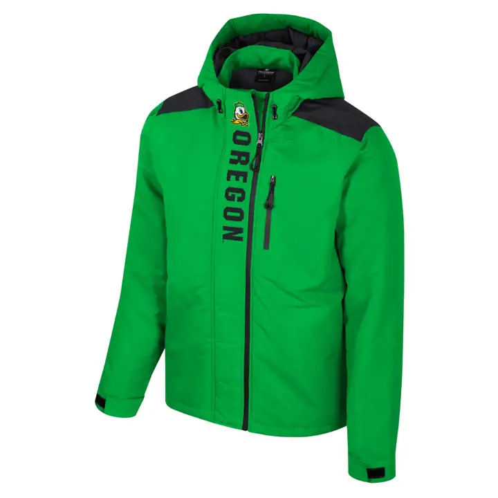 Oregon Ducks NCAA VESTE À CAPUCHE ZIPPÉE THE ONE Vert