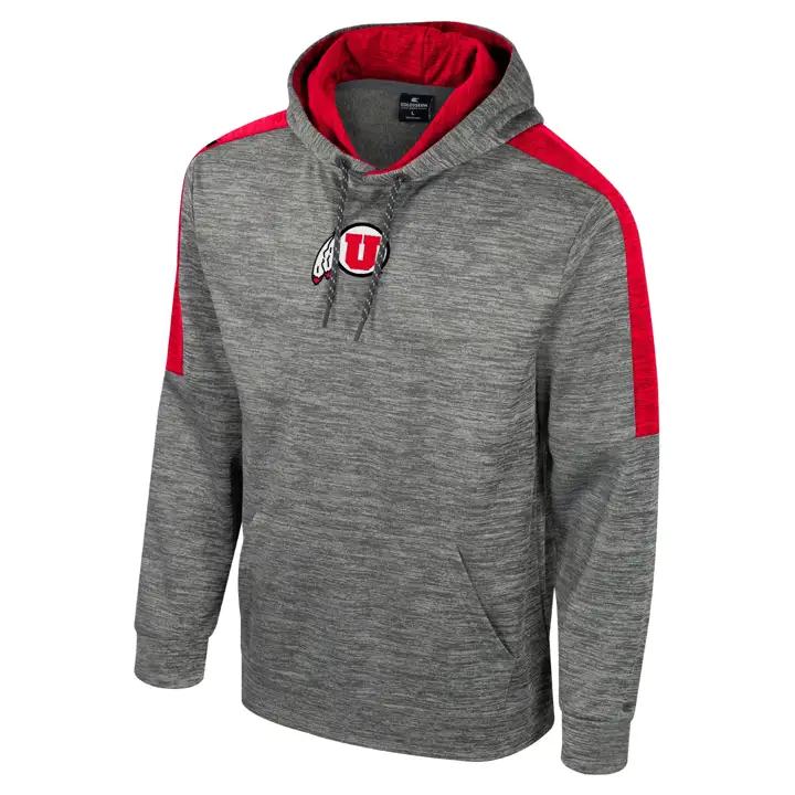 Utah Utes NCAA HOODIE PULLOVER DOZER Rouge
