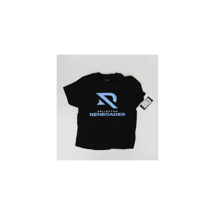 Arlington Renegades UFL ORIGINES LOGO PRINCIPAL Noir