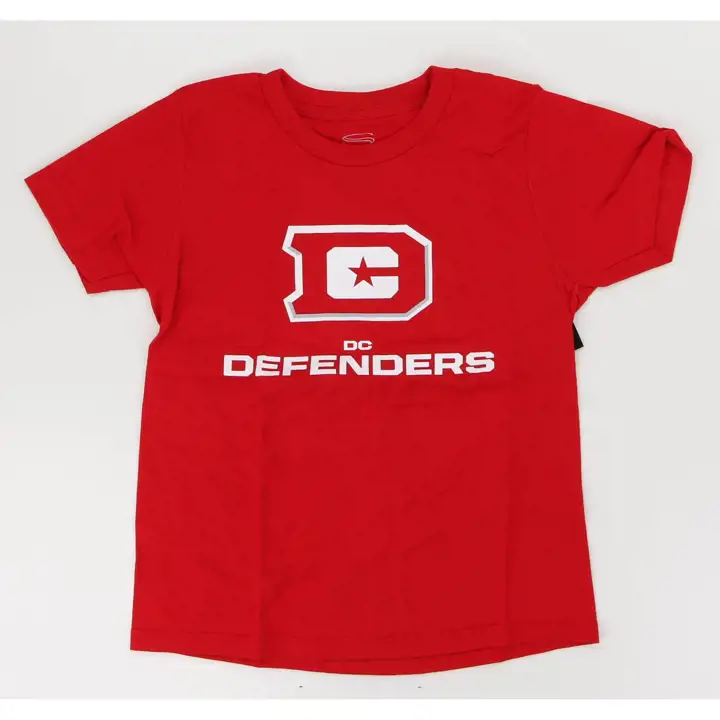 DC Defenders UFL ORIGINES LOGO PRINCIPAL Rouge