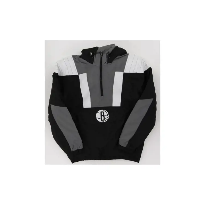 Veste Starter Charger NBA Brooklyn Nets NOIR/BLANC