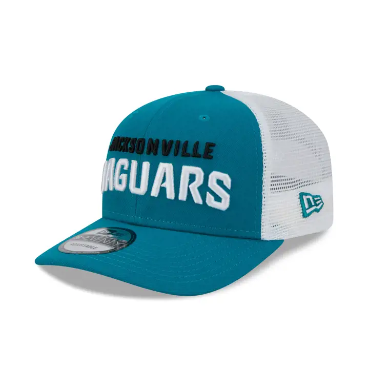 JACKSONVILLE JAGUARS NFL Casquette Trucker Wordmark TC 970 NOIR/BLANC