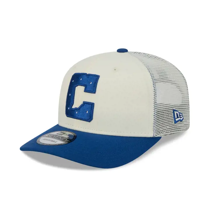 INDIANAPOLIS COLTS NFL Chrome 2T 970 Casquette Trucker CRÈME/RBL
