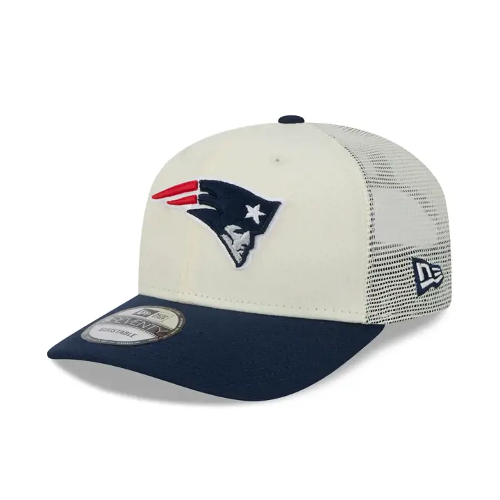 NEW ENGLAND PATRIOTS NFL Casquette Trucker Chromée 2T 970 CRÈME/BLEU MARINE
