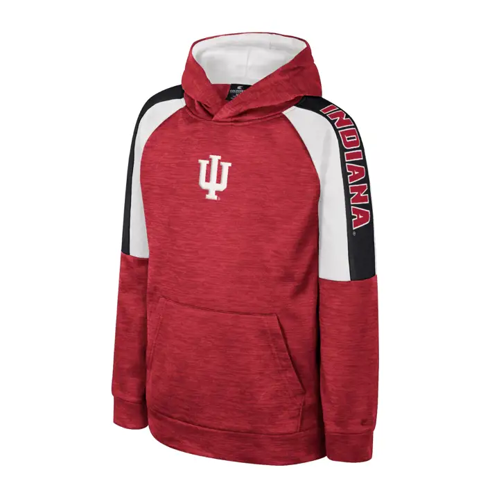 Indiana Hoosiers NCAA Sweat à capuche Rylos pour jeunes Cramoisi