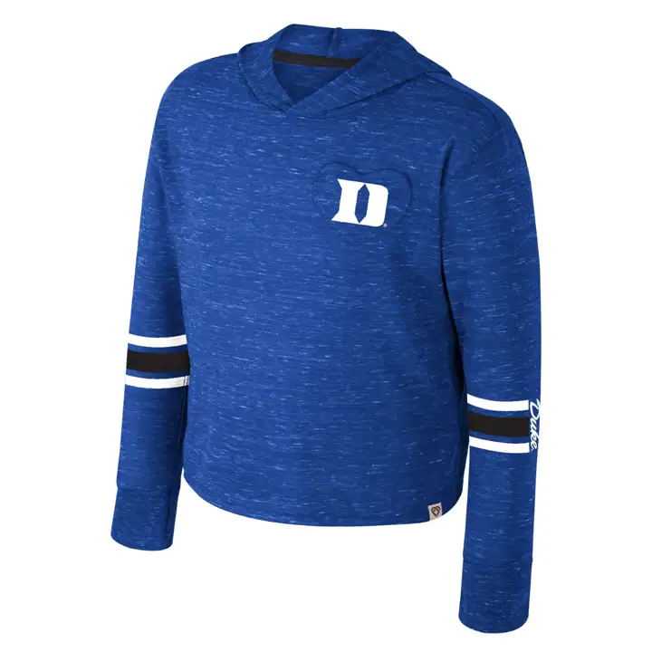 T-shirt à capuche pour fille NCAA Duke Blue Devils Rbl