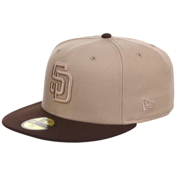 San Diego Padres MLB Front Fusion 59FIFTY 40e Ann CAMEL/BRN