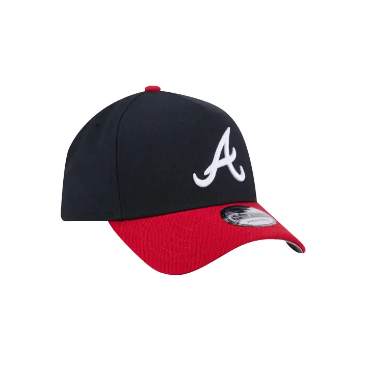 CASQUETTE ATLANTA BRAVES MLB ACTD A-FRAME 9FORTY BLEU MARINE/ROUGE