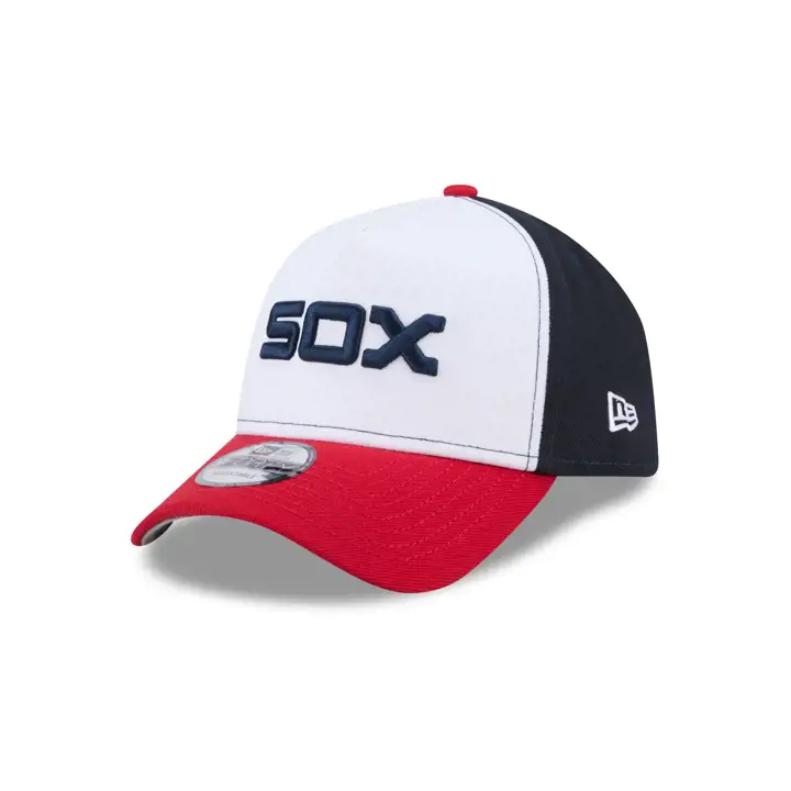 CHICAGO WHITE SOX MLB ACTD A-FRAME 9FORTY BLANC/MARINE/ROUGE