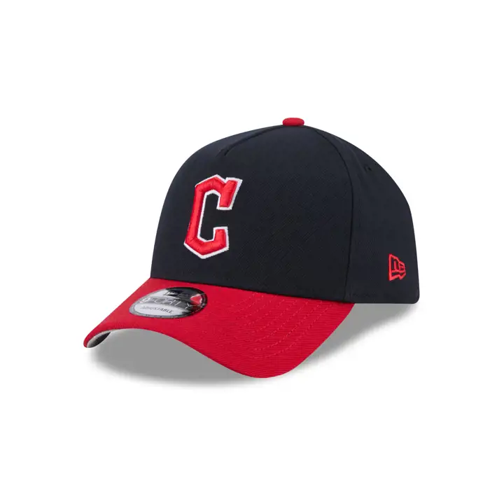 CASQUETTE 9FORTY RÉGLABLE MLB ACTD A-FRAME CLEVELAND GUARDIANS BLEU MARINE/ROUGE
