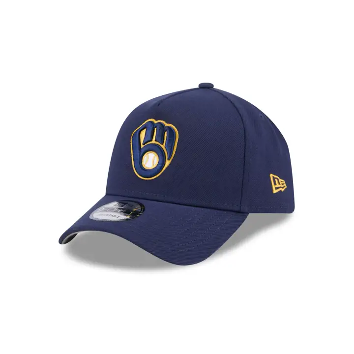 CASQUETTE 9FORTY FILET A-FRAME MLB MILWAUKEE BREWERS BLEU MARINE