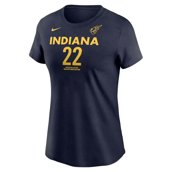T-Shirt N/N Femme WNBA INDIANA FEVER Joueuse 24 Caitlin Cla