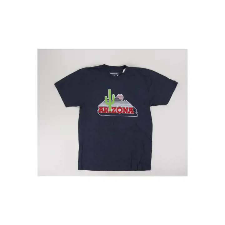 T-shirt Rétro NCAA Arizona Wildcats Bleu Marine