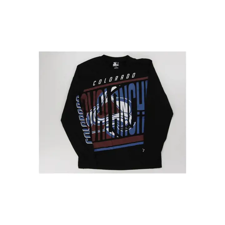T-shirt à manches longues noir Colorado Avalanche NHL Starter