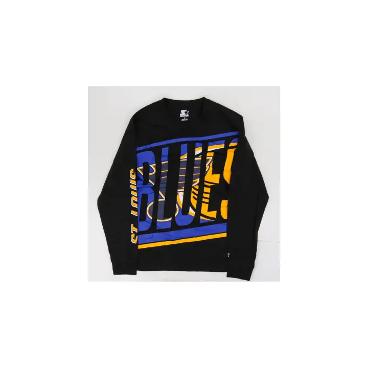 St. Louis Blues NHL Starter Line L/S T-Shirt blk