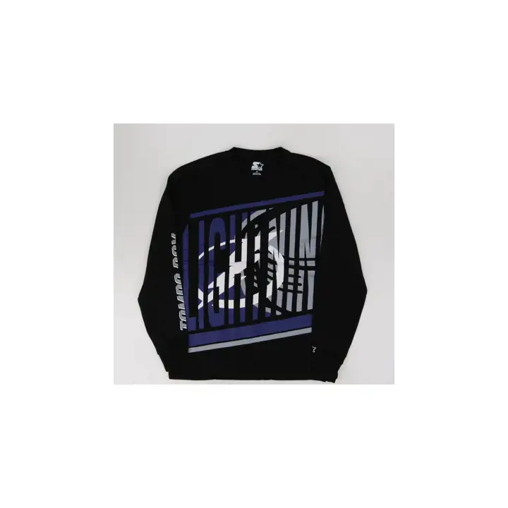 T-shirt à manches longues noir Tampa Bay Lightning LNH Starter