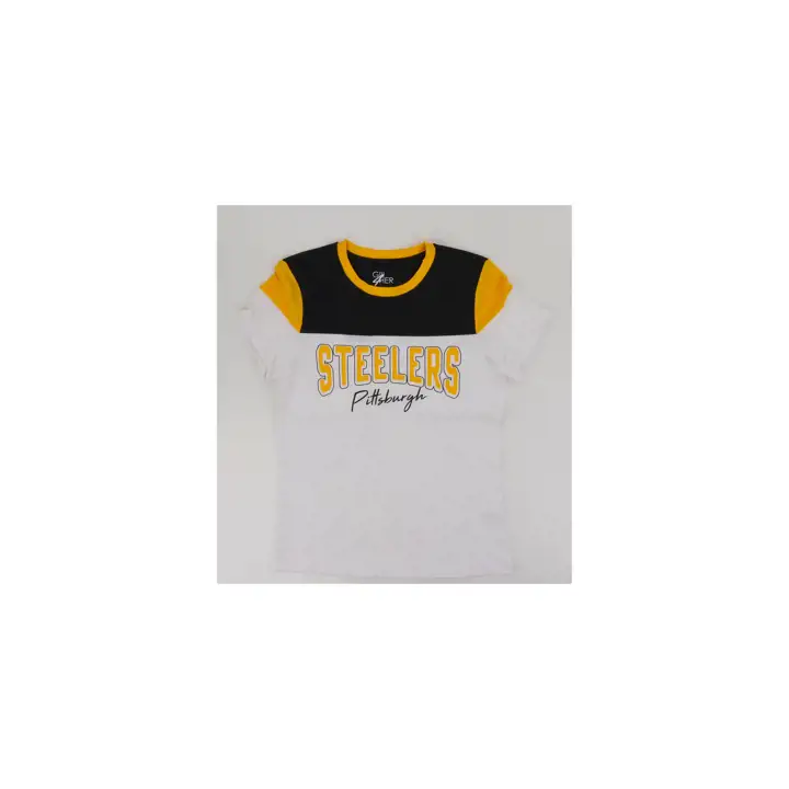 Haut Colorblock Femme NFL Pittsburgh Steelers Tie Game 24 W