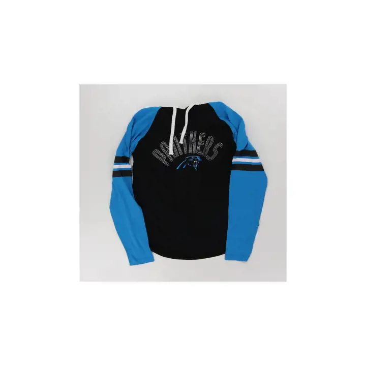 Carolina Panthers NFL Femme Main Event Capuche Manches Longues 24 BLK