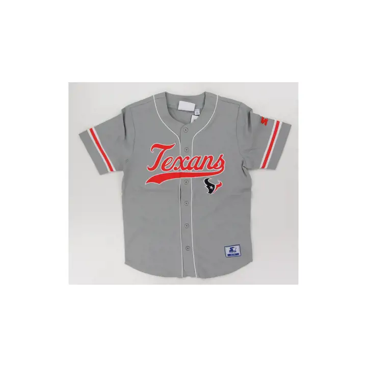 Houston Texans NFL - Maillot de baseball officiel pour homme Line of Scrimmage N