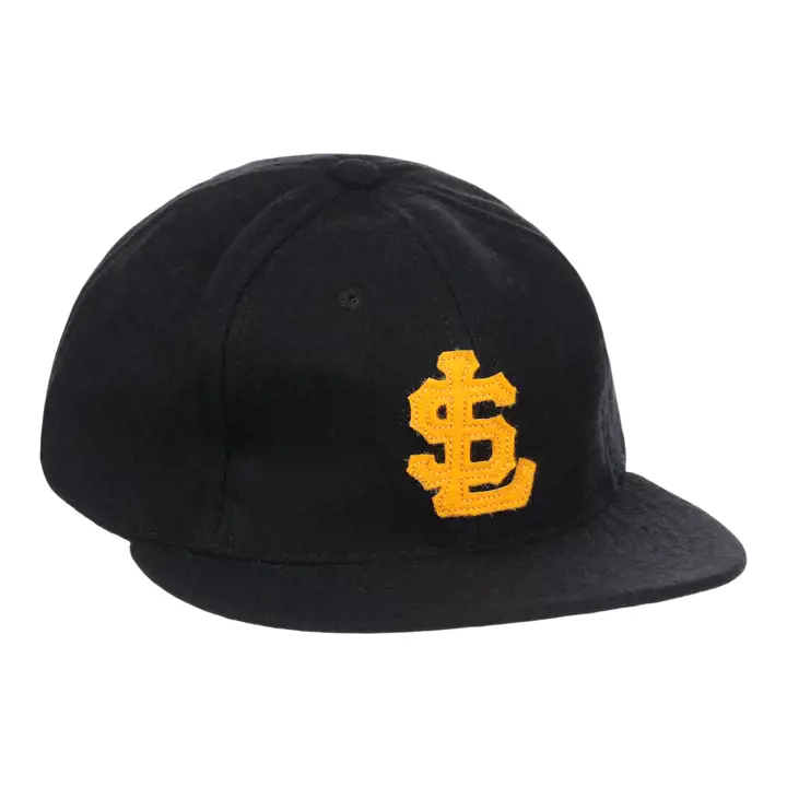 Casquette de baseball vintage Salt Lake City Bees Wool noire