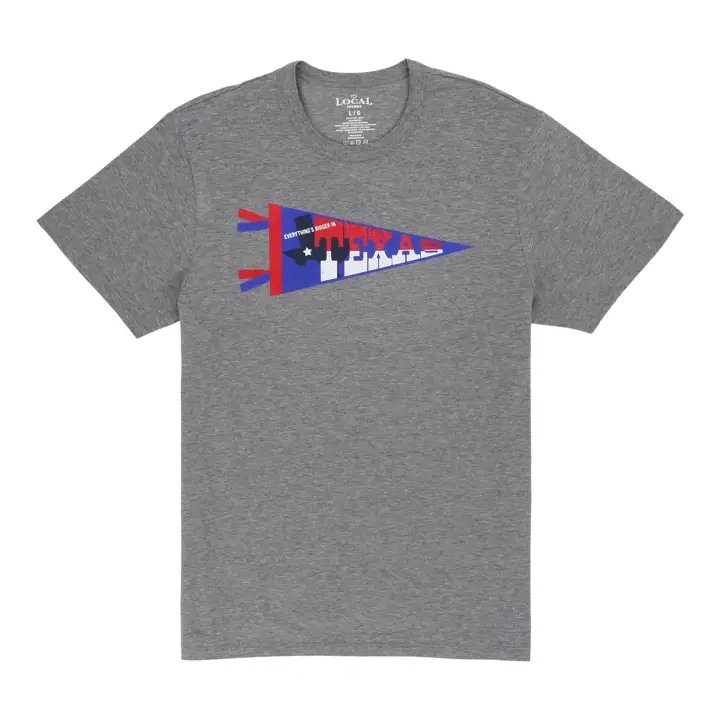 Drapeau Fanion TEXAS Ardoise