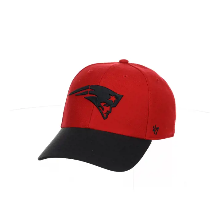 NEW ENGLAND PATRIOTS NFL Pop/Noir Deux tons '47 MVP rouge/ noir