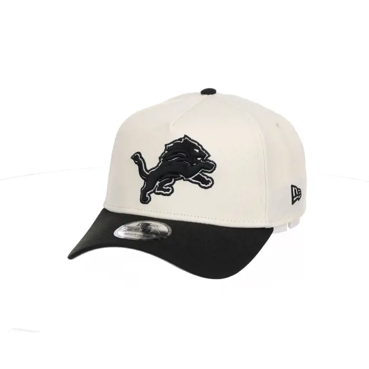 Detroit Lions NFL Chrome Black AF940 CRÈME/NOIR
