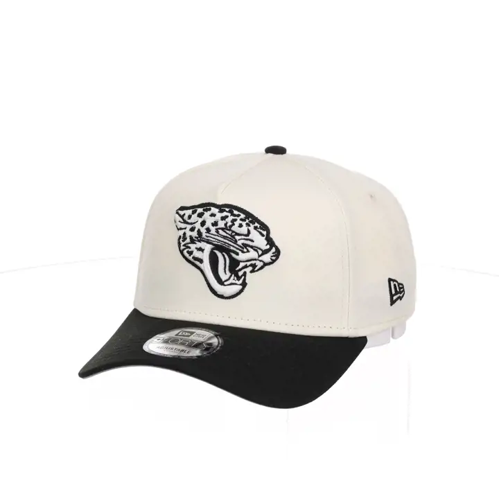 Jacksonville Jaguars NFL Chrome Noir AF940 CRÈME/NOIR