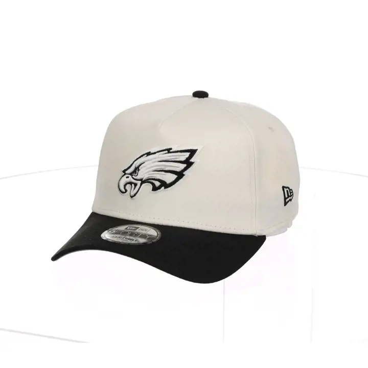Philadelphia Eagles NFL Chrome Black AF940 CRÈME/NOIR