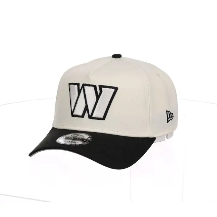 Washington Commanders NFL Chrome Noir AF940 CRÈME/NOIR