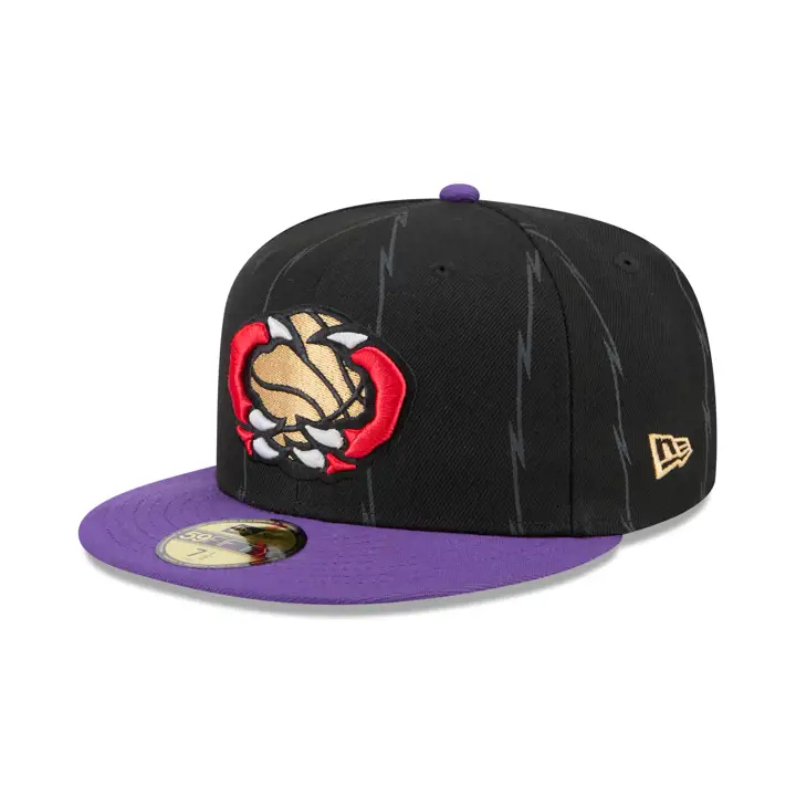 Toronto Raptors NBA City Edition 2024 59FIFTY NOI/VIO/GRI