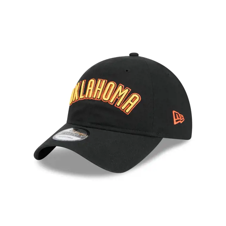 Oklahoma City Thunder NBA City Edition 2024 9TWENTY NOIR/NOIR