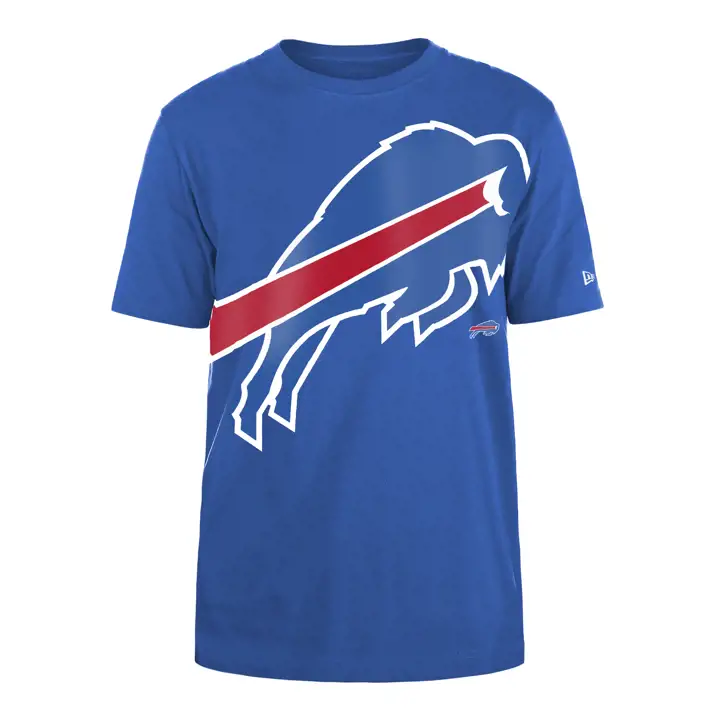 T-shirt surdimensionné New Era NFL Buffalo Bills pour homme - Édition spéciale 24 RBL